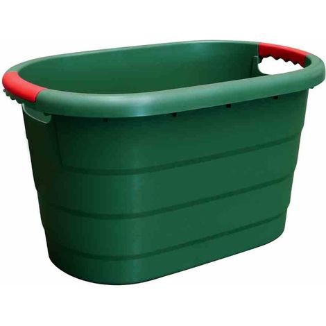 GARANTIA TONI Universal-Behälter oval 46 L, grün (1/4)