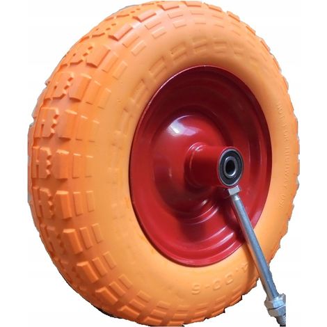 Ruota per carriola 4.00-6 in PU robusta