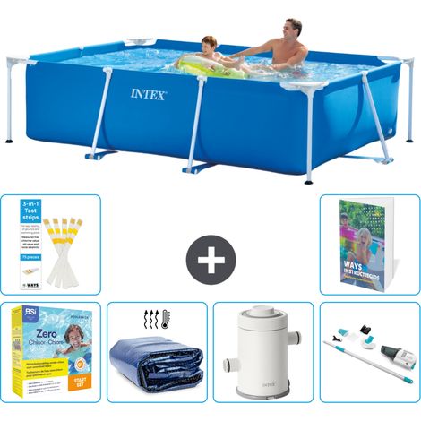 Rechteckiger Frame Pool - 260x160x65 cm - 7-teilig S22
