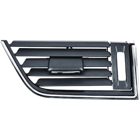 Grille de ventilation noire compatible avec les panneaux de ventilation pour systèmes de climatisation haute performance. (1/5)