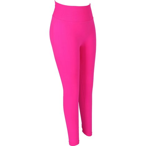 Legging sculptant taille haute femme, pantalon yoga liftant fessier, contrôle ventre, rouge rosé, sport fitness (1/5)