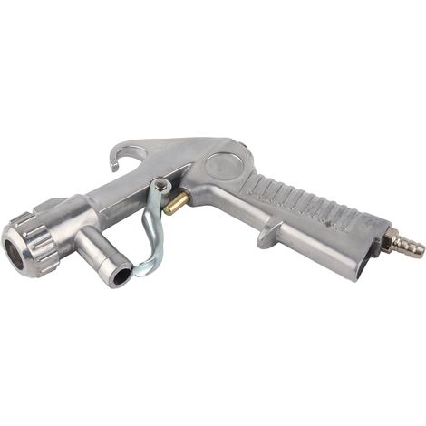 Sableuse à air comprimé, alimentation en sable, pistolet de sablage, buse en céramique, abrasif (1/5)
