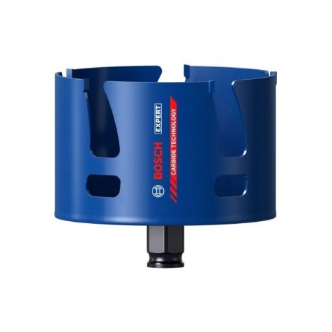 Sierra de corona expert construction material de 102 x 60 mm para taladros de impacto rotativos