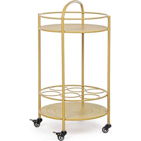 CARRELLO PORTA BOTTIGLIE OCRA (1/5)