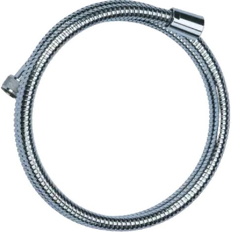 Manguera de ducha extensible de 1,50 m a 2 m, universal, alta resistencia, latón cromado