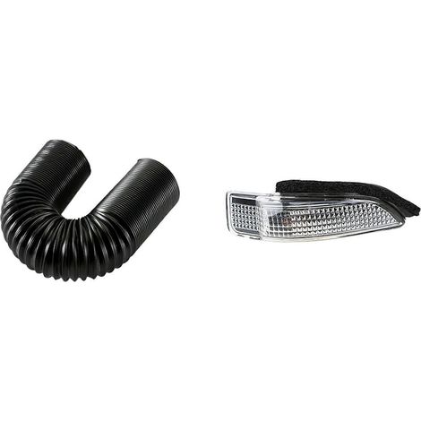 tuyau d'admission d'air de 2,5 pouces pour voiture et 1 clignotant de rétroviseur (1/5)