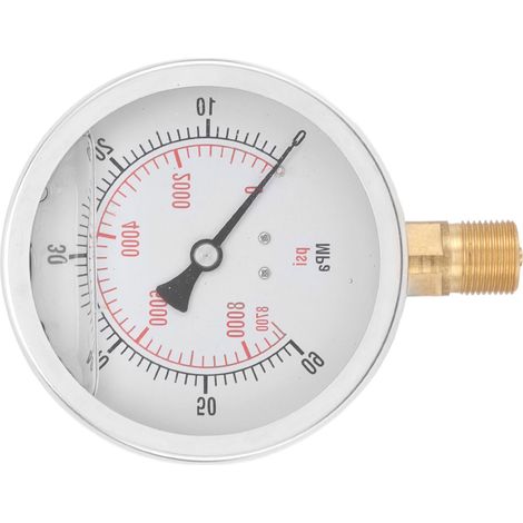 Manomètre de pression pour bouteille de CO2 M20x1, 8700 psi, pour dioxyde de carbone (CO2) (1/5)