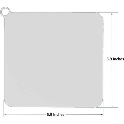 Tapis Anti-Odeur - Silicone Réutilisable Pour Drain Sol - Cuisine Salle De Bain Buanderie - 4 Pièces (1/5)