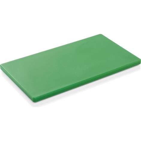 Planche à découper 50 x 30 x 2 cm vert polyéthylène HACCP - Was Germany