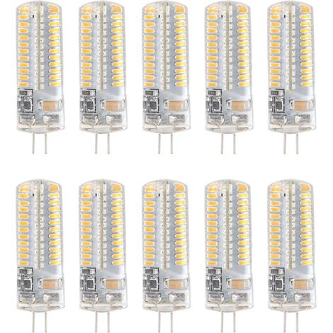 Ampoule LED G4 3014 220 V, 96 LED, 6 W, blanc chaud, économie d'énergie (1/5)