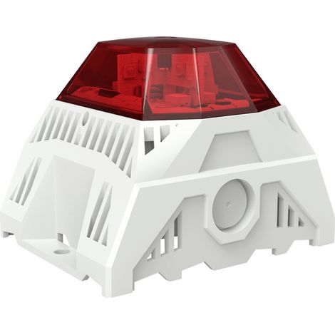 pfannenberg Radial LED Schallgeber L1-R 24DC 16cd rot (1/2)