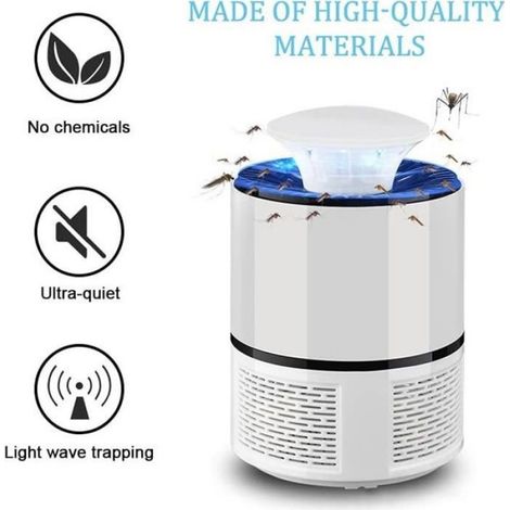 Lampe anti-moustiques ménage tueur électronique appareils électroménagers piège à moustiques répulsif éliminer insectes tranquil (1/4)