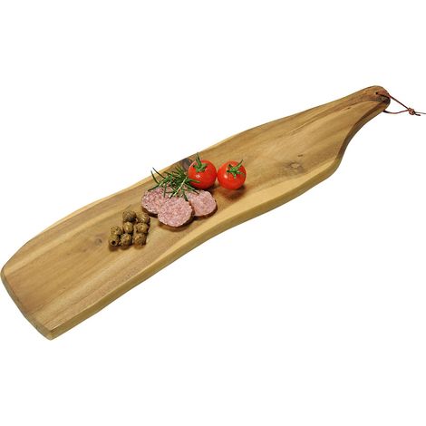 Planche de service, 75 x 21 cm, bois d'acacia, KESPER