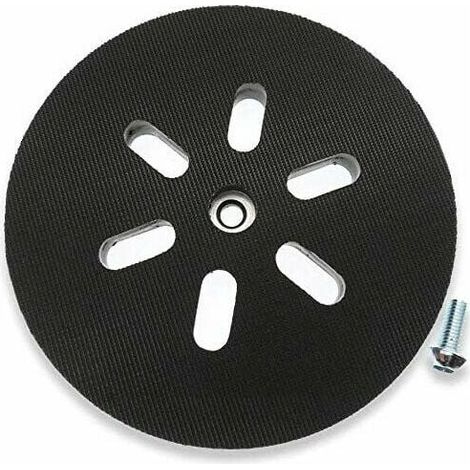 150 mm sanding pad – For Bosch GEX 150 AC, PEX 15 AE, GEX 150 Turbo random orbital sanders – 150 mm with screw (1/5)
