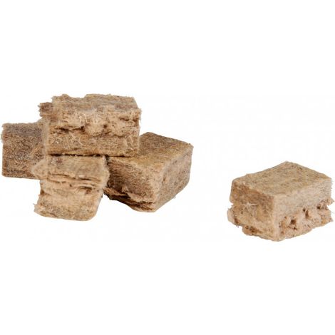 Lot de 24 Cubes Allume feux fibre de bois et paraffine de qualité supérieure pour barbecue ou cheminée