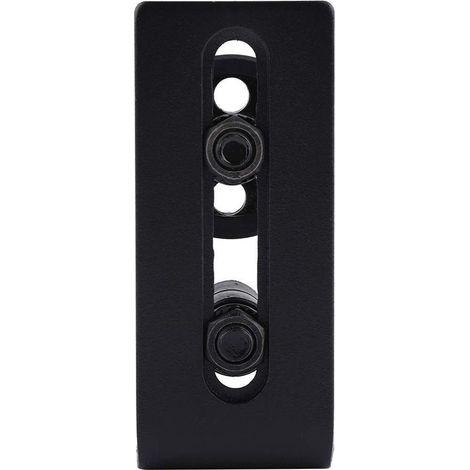 Guide porte robuste acier noir – grange coulissante – 8 options installation (1/5)