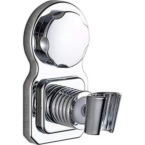 Duschkopfhalterung, Duschkopfstütze, Duschkopfhalter, Hebestange, Duschkopfhalterung ohne Bohren, Badezimmer (der ABS-Saugnapffuß ist wiederverwendbar) (1/5)