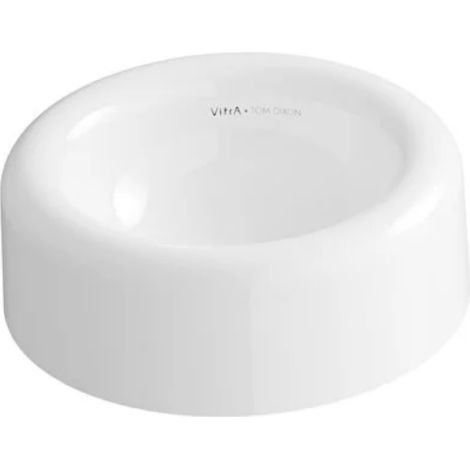 Lavabo VITRA Liquid 40 cm sans plateforme sans trou et sans trop-plein (1/4)