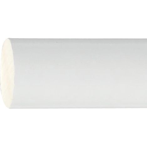 RIEL CHYC barra madera lisa 1,2 metros x 20 mm. blanco , Barra madera.- Acabado: lisa blanco.- Longitud x diámetro: 1,2 metros x 20 mm.- Ideal para el montaje de