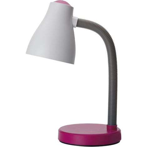 TOY Lampada da tavolo in plastica colore rosa flex in plastica attacco E27 (1/3)
