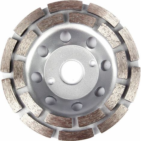 Disque Diamant à Meuler Béton universelle 125 x 22,2 mm PDX829.025 Double Rangée