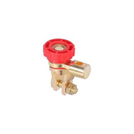 Interrupteur de borne de batterie antivol universel, 17mm, pour bateau automobile, petit yacht, camping-car, camion (rouge) (1/5)