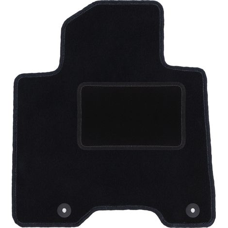 Tapis conducteur noir pour Hyundai Tucson III SUV (2015-) – Doublure en polypropylène – Cousu avec fil durable – Ajustement parfait