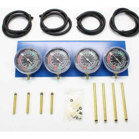 Kit de synchronisation de carburateurs pour quatre cylindres, manomètre à dépression, équilibreur, équilibreur de distribution pour moto, carburateur (1/5)