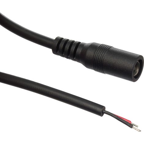 Câble de liaison avec connecteur ovale pour LED 2m