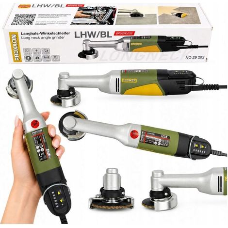 Meuleuse d'angle sans balais PROXXON LHW/BL Encore plus puissante 250 W (1/5)