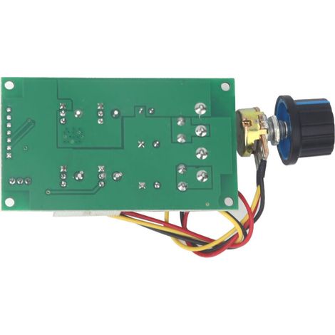 Hochwertiger 6-60V 20A PWM-Gleichstrommotor-Drehzahlregler mit Potentiometer und SPS-Schnittstelle