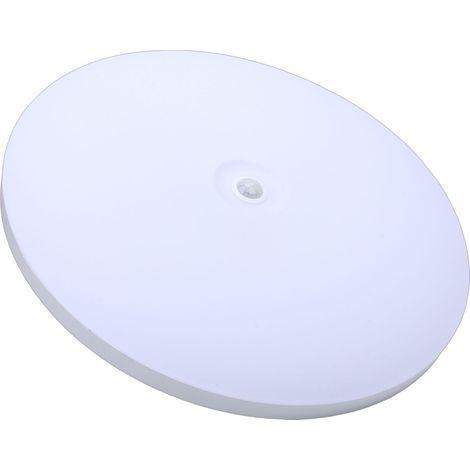 Plafonnier mince à économie d'énergie 36 W 6500 K avec détecteur de présence pour entrée, couloir, escalier, garage (1/5)
