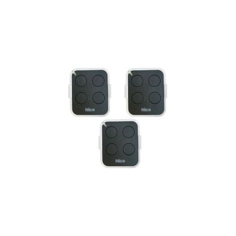 3 pcsLa télécommande FL04RE est compatible avec les modèles NICE Era ON2, ON4, ON2, ON4E et FLO2. (1/2)