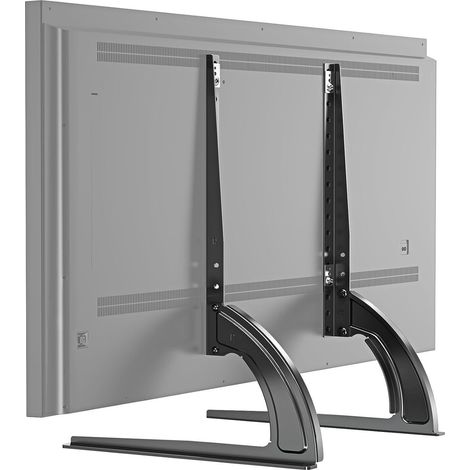 Universeller TV Standfuß für 27-55 Zoll Fernseher, 3 Höhenverstellung, bis 40kg (1/5)