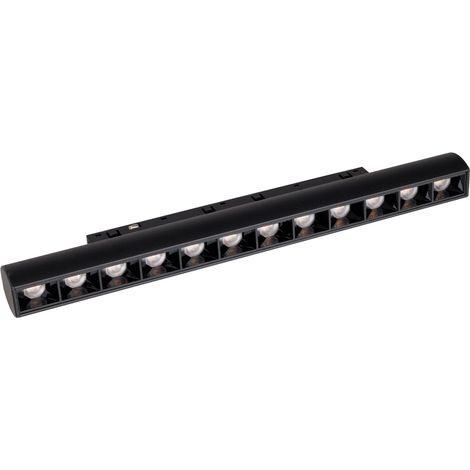 Faretto binario lineare 1F nero 12W 2700-5000K Zigbee Maxlight (1/4)