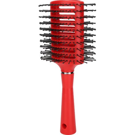 Brosse ronde cheveux ionique creuse, rouleau coiffant avec manche, pour salon de coiffure, barbier et usage domestique, lisseur volumateur. (1/5)
