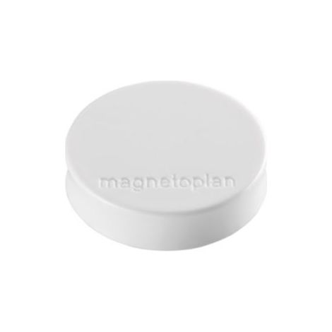 Magnet ® Ergo Medium 30 x 8 mm (D. x H) 30mm 0,7kg Kunststoff/Ferrit weiß 10 St./Pack. (1/5)