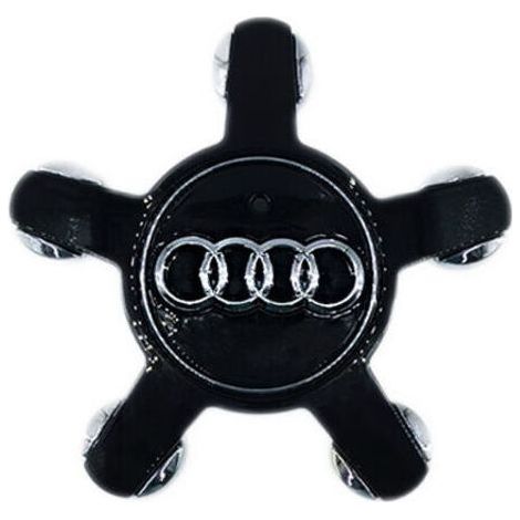 Enjoliveurs 4 pièces pour Audi A3 A4L A5 A6L A8L Q3 Q5, cache-jantes, accessoires auto, 135 mm, noir FLITI (1/3)