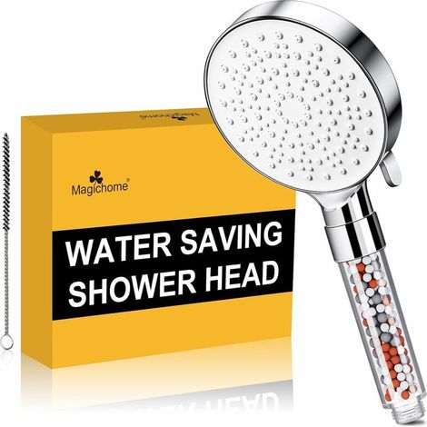 Water Saving Shower Head, 5 Speed Water Adjustment Filter Shower Head, Without Hose (1/5)