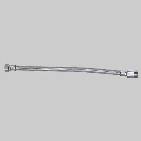 FLESSIBILE INOX M 3/8 PROLUNGATO F 1/2 - cm 40