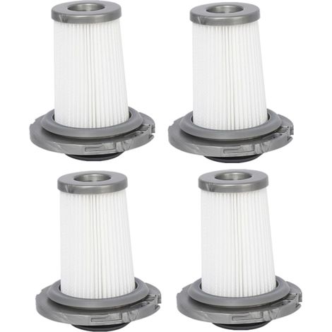 Lot de 4 filtres de rechange compatibles avec les aspirateurs sans fil Rowenta X-Force Flex 8.60 RH9611, RH9637, RH9638 et RH9639, numéro de pièce ZR009005 (1/5)