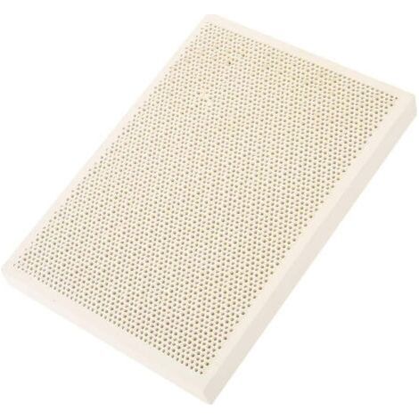 Plaque à souder en céramique nid d'abeille pour impression de peinture et séchage de bijoux, plaque pour cuisinière à gaz 135 x 95 x 13 mm (1/5)