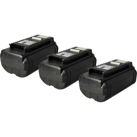 vhbw 3x Akku kompatibel mit Ryobi 40V 14 IN Brushless Chain Saw, 40V 20 IN Brushless Werkzeug (3000 mAh, Li-Ion, 36 V)