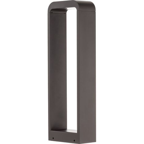 LED-utomhuslampa "Emima" aus aluminium / grå / zink von Lindby