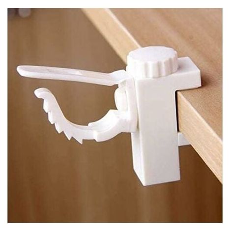 2Pcs Barre Transversale RéGlable Support De Pince et Crochet Tringle à Rideaux Support De Stockage De Serviette pour Odipie (1/4)