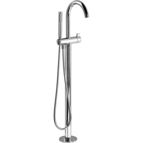 Sapho Rhapsody - Mitigeur de baignoire au sol avec bec pivotant, chrome R5018 (1/5)