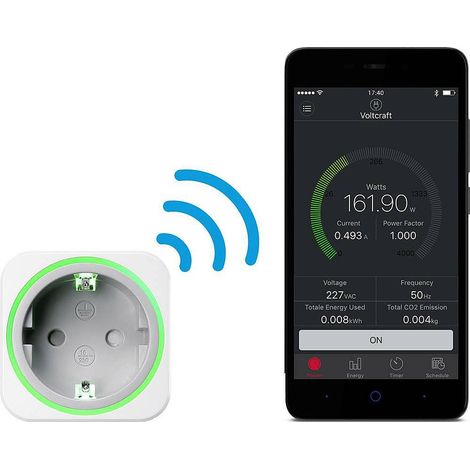 [NEUWERTIG] B-Ware Voltcraft SEM6000 Energiekostenmessgerät Energiemesser Strommesser Bluetooth (1/2)