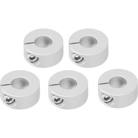 5 Stück Spannringe aus Aluminiumlegierung, 8 mm / 0,3 Zoll Wellen-Spannringe für Robotertechnik