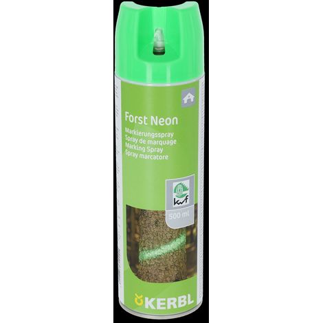 Kerbl Markierungsspray Forst Neon neongrün 500ml Sprühfarbe 291405