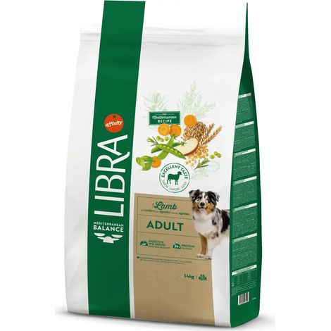 Croquettes Libra Adult à l'agneau pour chiens adultes - Croquettes à l'agneau